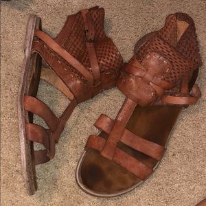 Free People Shoes - Free people brown leather gladiator sandals Free People Shoes - Free people brown leather gladiator sandals